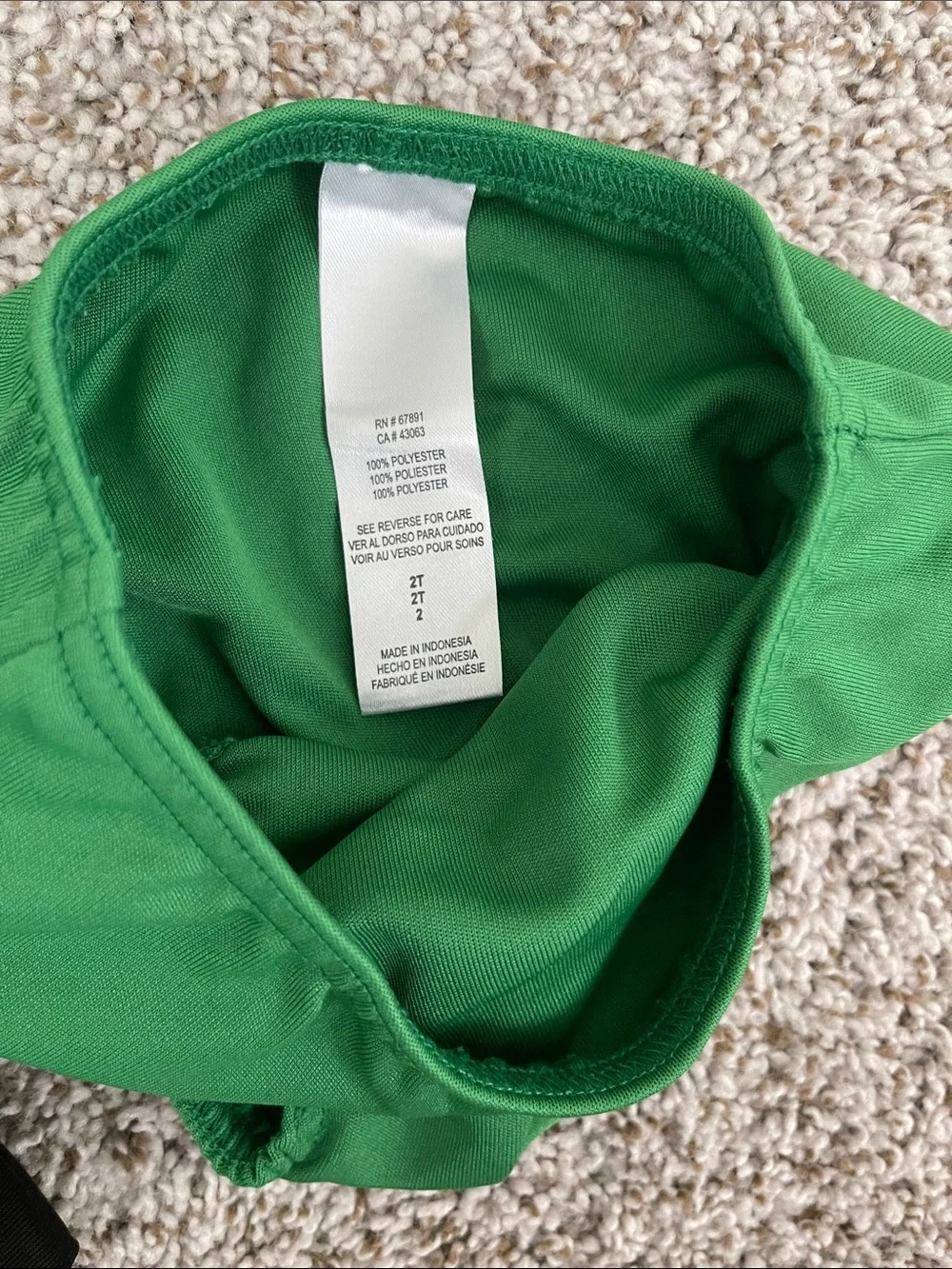 Philadelphia Eagles Toddler 2T Cheer Dress
